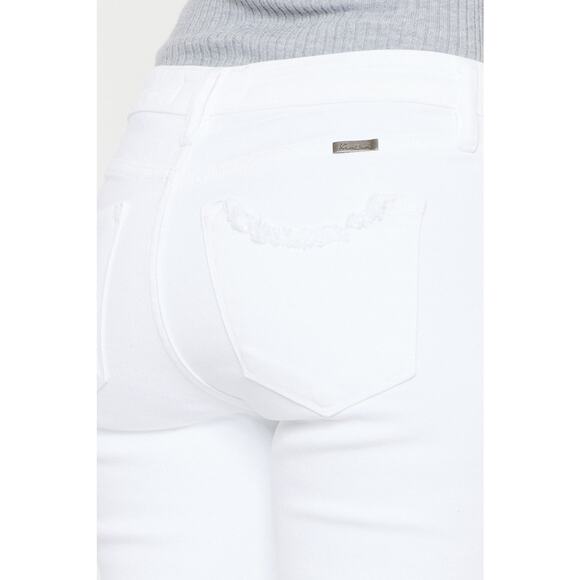 Kan Can Mid Rise Ankle Skinny Jeans - KC7318WT - Size 3/25 - Picture 9 of 10